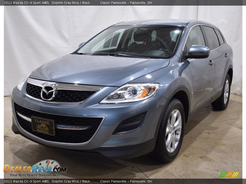 2011 Mazda CX-9 Sport AWD Dolphin Gray Mica / Black Photo #21