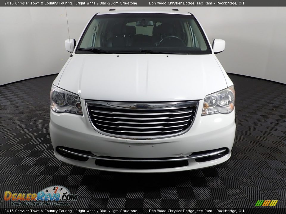 2015 Chrysler Town & Country Touring Bright White / Black/Light Graystone Photo #5