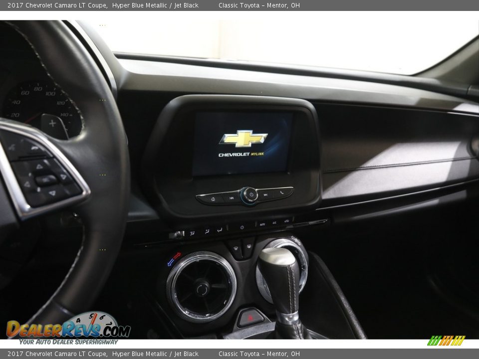2017 Chevrolet Camaro LT Coupe Hyper Blue Metallic / Jet Black Photo #9