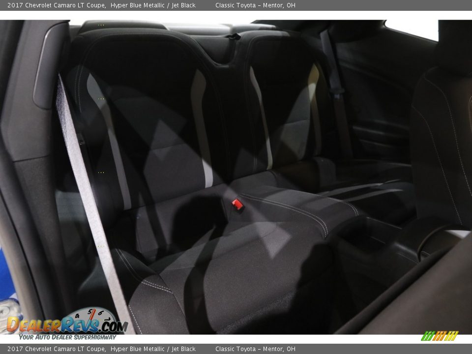 2017 Chevrolet Camaro LT Coupe Hyper Blue Metallic / Jet Black Photo #15