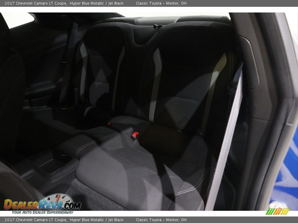 2017 Chevrolet Camaro LT Coupe Hyper Blue Metallic / Jet Black Photo #16