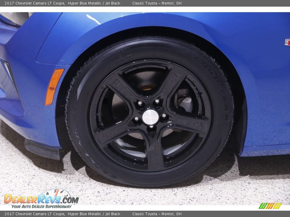 2017 Chevrolet Camaro LT Coupe Hyper Blue Metallic / Jet Black Photo #19