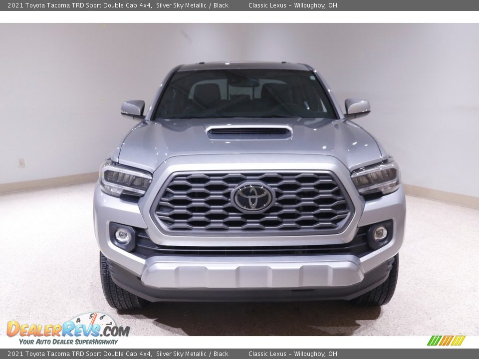 2021 Toyota Tacoma TRD Sport Double Cab 4x4 Silver Sky Metallic / Black Photo #2