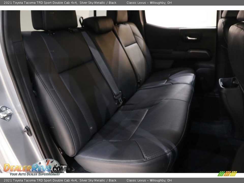 2021 Toyota Tacoma TRD Sport Double Cab 4x4 Silver Sky Metallic / Black Photo #16