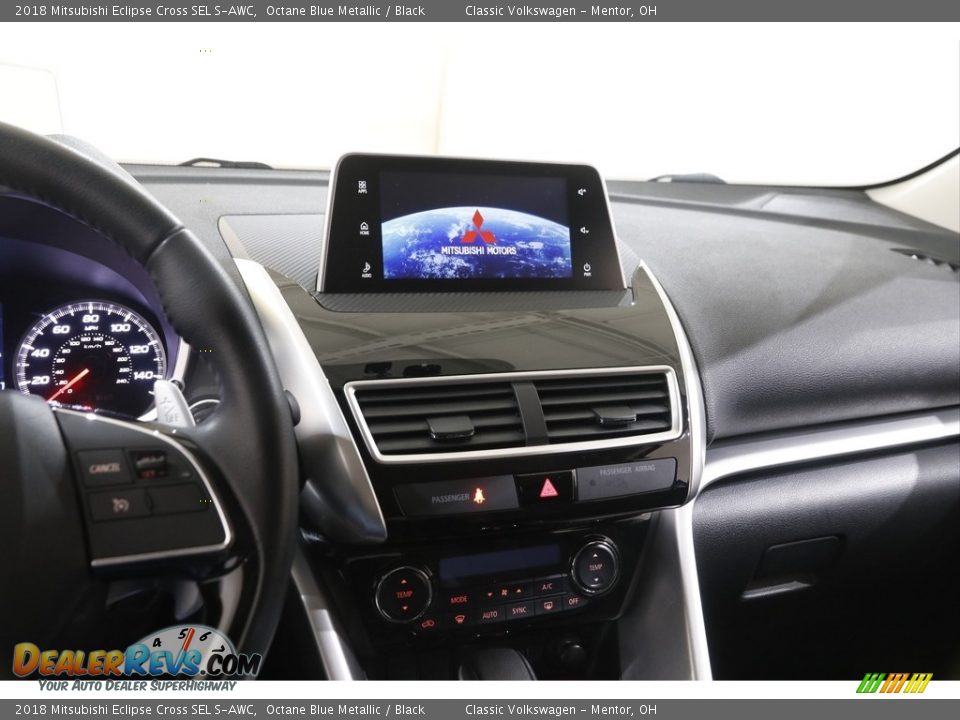 2018 Mitsubishi Eclipse Cross SEL S-AWC Octane Blue Metallic / Black Photo #9