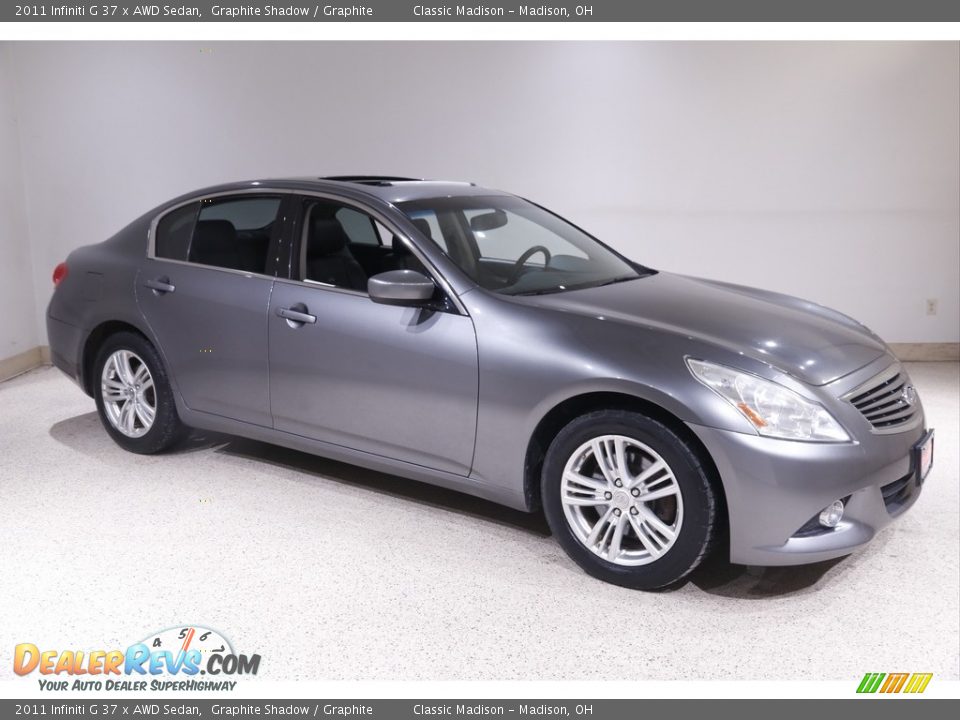 2011 Infiniti G 37 x AWD Sedan Graphite Shadow / Graphite Photo #1
