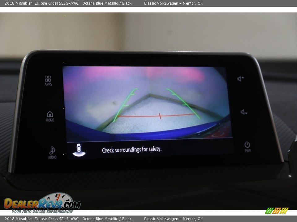 2018 Mitsubishi Eclipse Cross SEL S-AWC Octane Blue Metallic / Black Photo #12