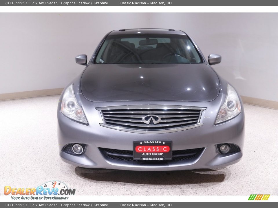 2011 Infiniti G 37 x AWD Sedan Graphite Shadow / Graphite Photo #2