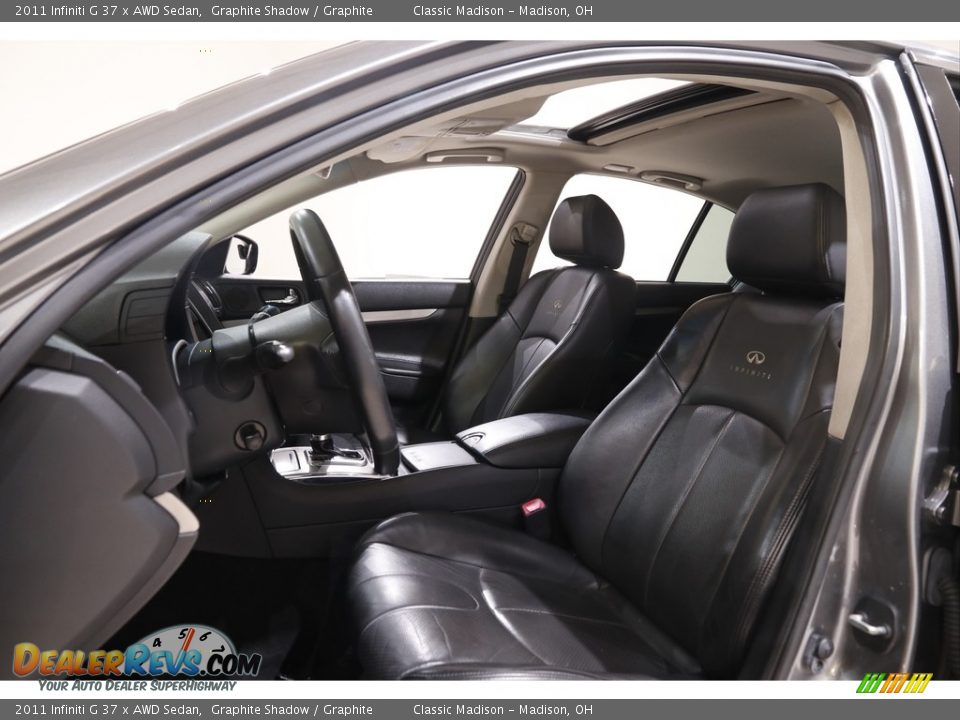 2011 Infiniti G 37 x AWD Sedan Graphite Shadow / Graphite Photo #5