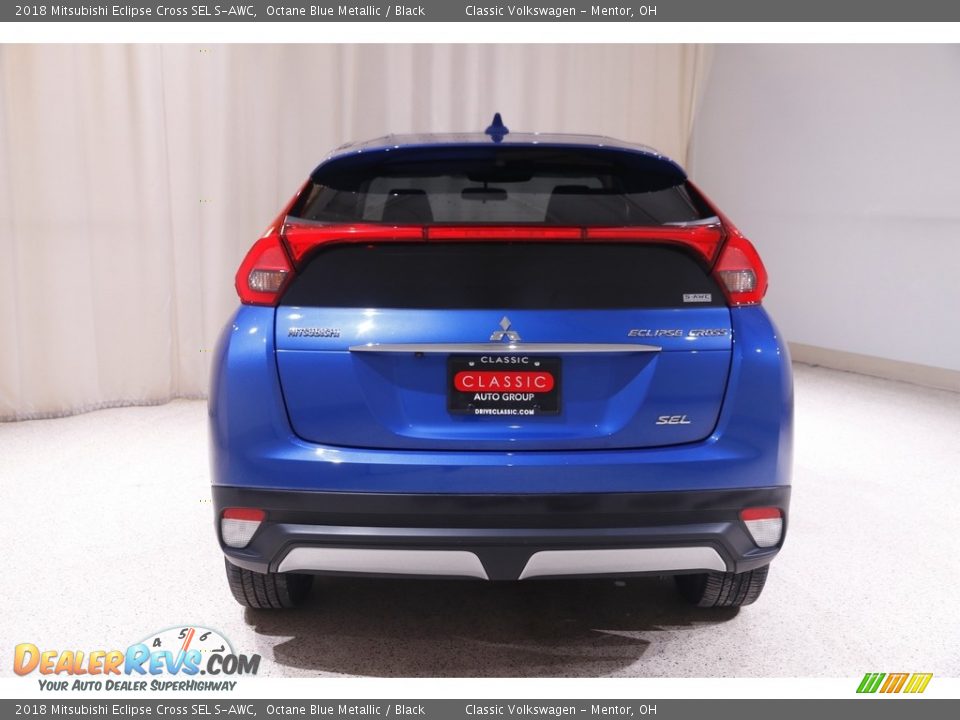 2018 Mitsubishi Eclipse Cross SEL S-AWC Octane Blue Metallic / Black Photo #19