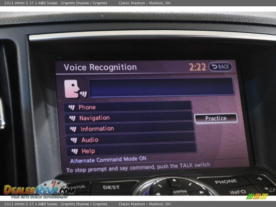2011 Infiniti G 37 x AWD Sedan Graphite Shadow / Graphite Photo #12