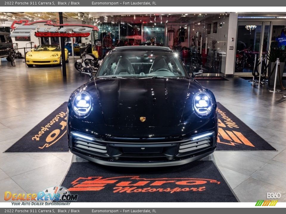 2022 Porsche 911 Carrera S Black / Black Photo #3