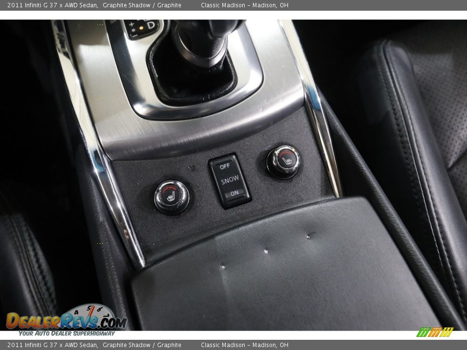 2011 Infiniti G 37 x AWD Sedan Graphite Shadow / Graphite Photo #15