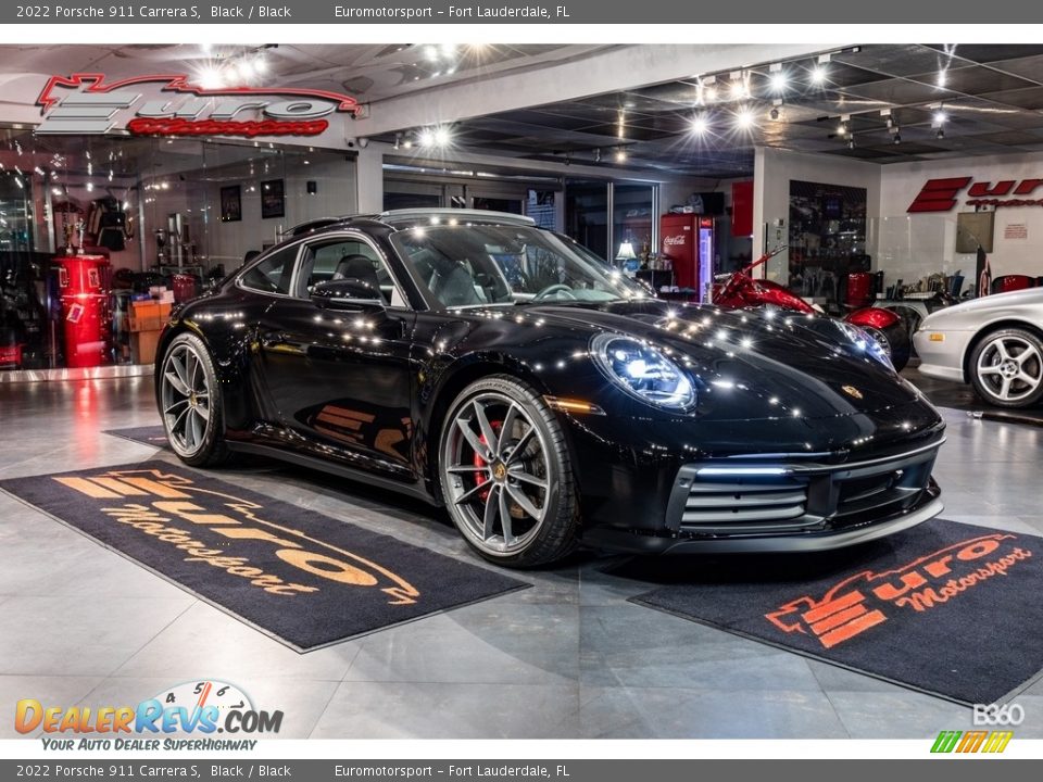 2022 Porsche 911 Carrera S Black / Black Photo #4