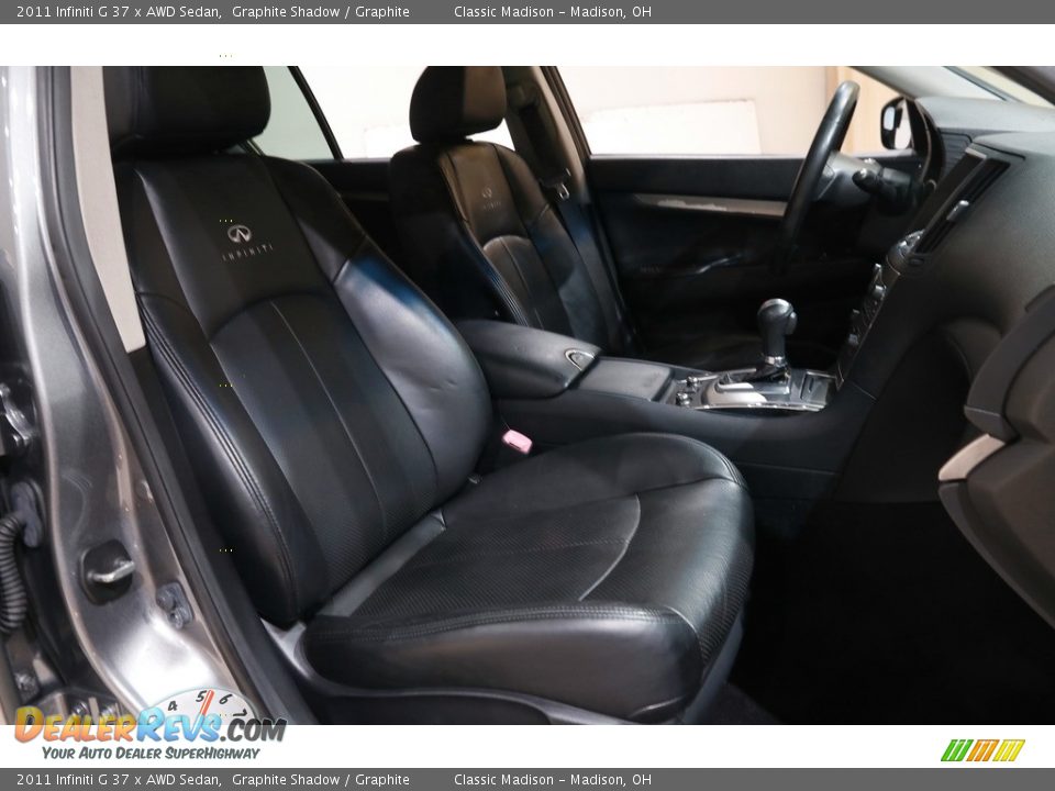 2011 Infiniti G 37 x AWD Sedan Graphite Shadow / Graphite Photo #16
