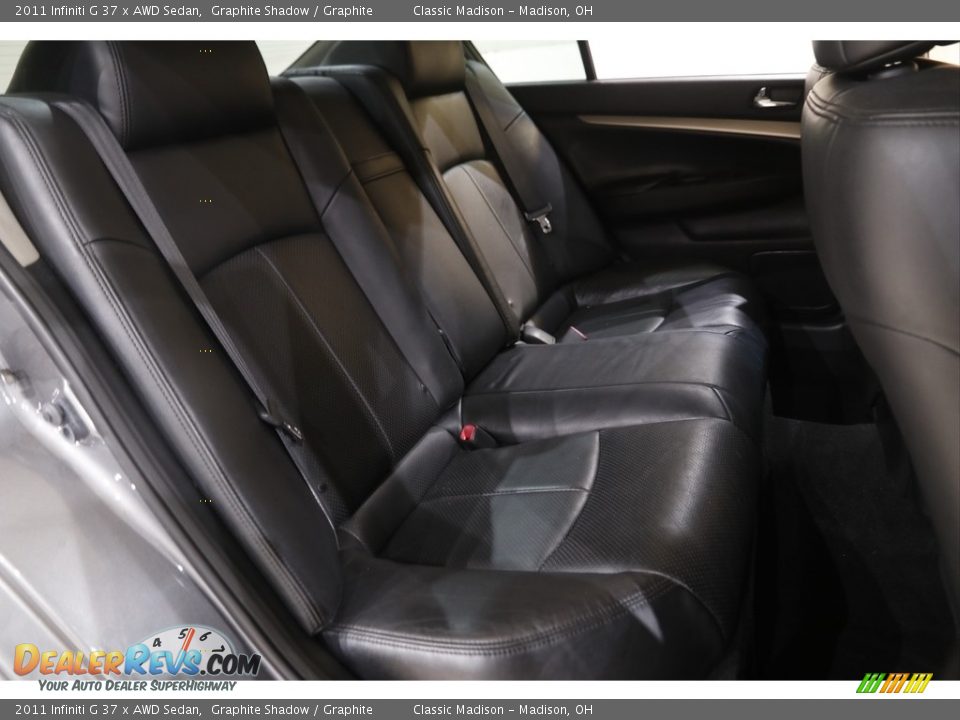 2011 Infiniti G 37 x AWD Sedan Graphite Shadow / Graphite Photo #17