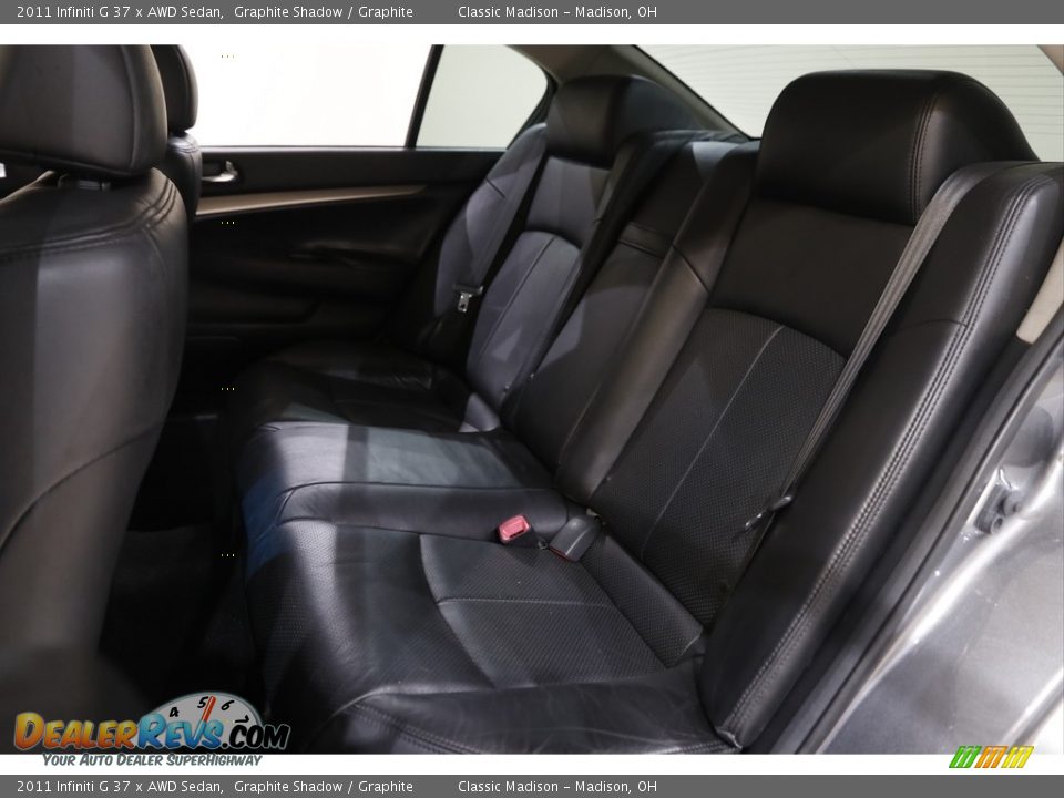2011 Infiniti G 37 x AWD Sedan Graphite Shadow / Graphite Photo #18