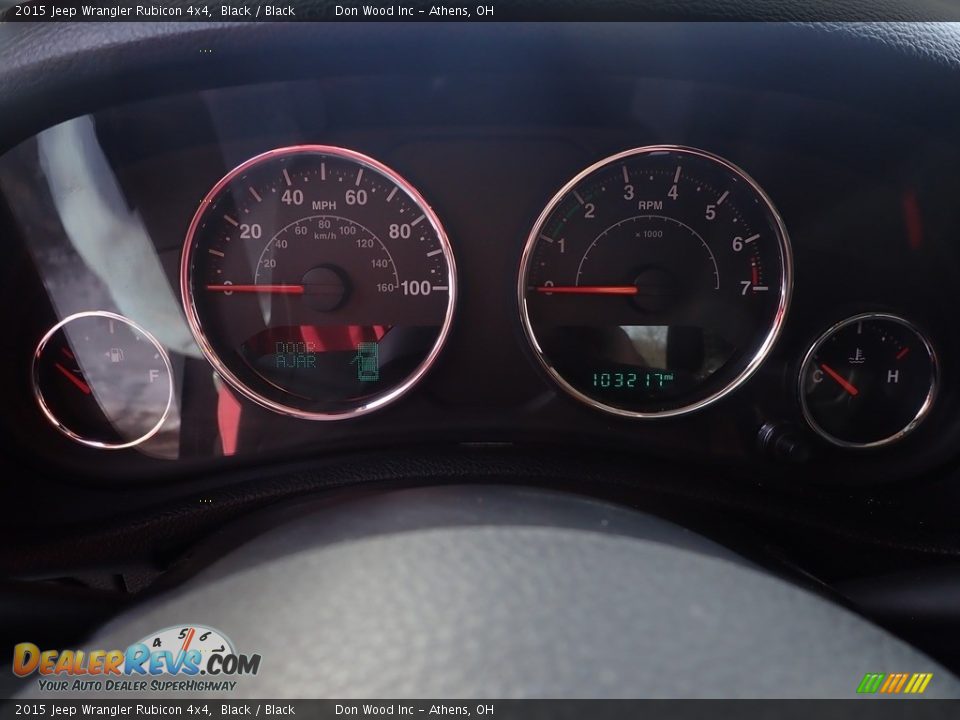 2015 Jeep Wrangler Rubicon 4x4 Black / Black Photo #27