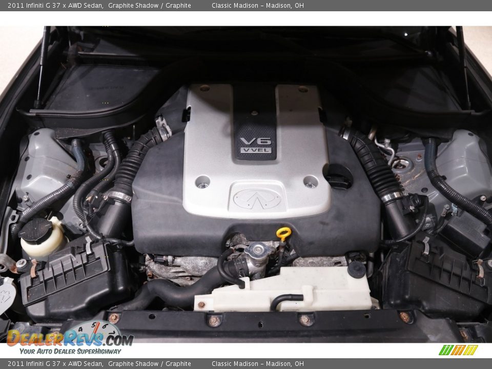2011 Infiniti G 37 x AWD Sedan Graphite Shadow / Graphite Photo #20