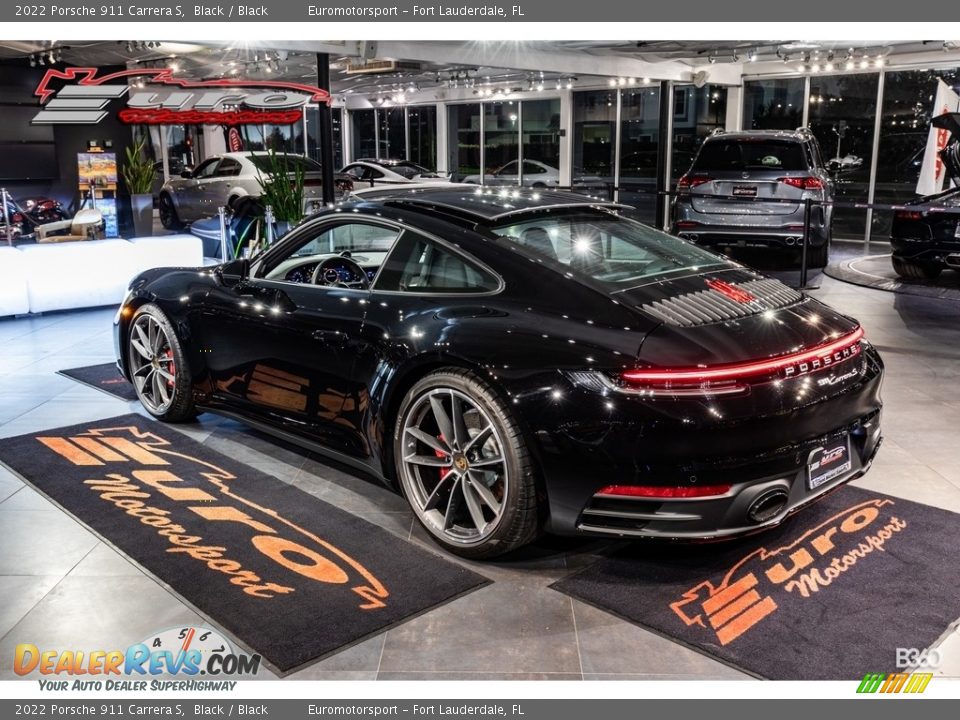 2022 Porsche 911 Carrera S Black / Black Photo #8