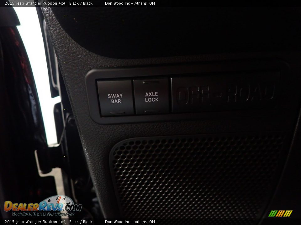2015 Jeep Wrangler Rubicon 4x4 Black / Black Photo #30