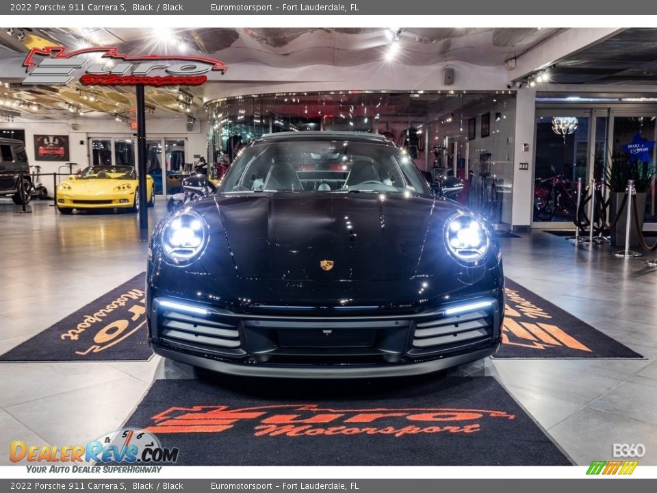 2022 Porsche 911 Carrera S Black / Black Photo #9