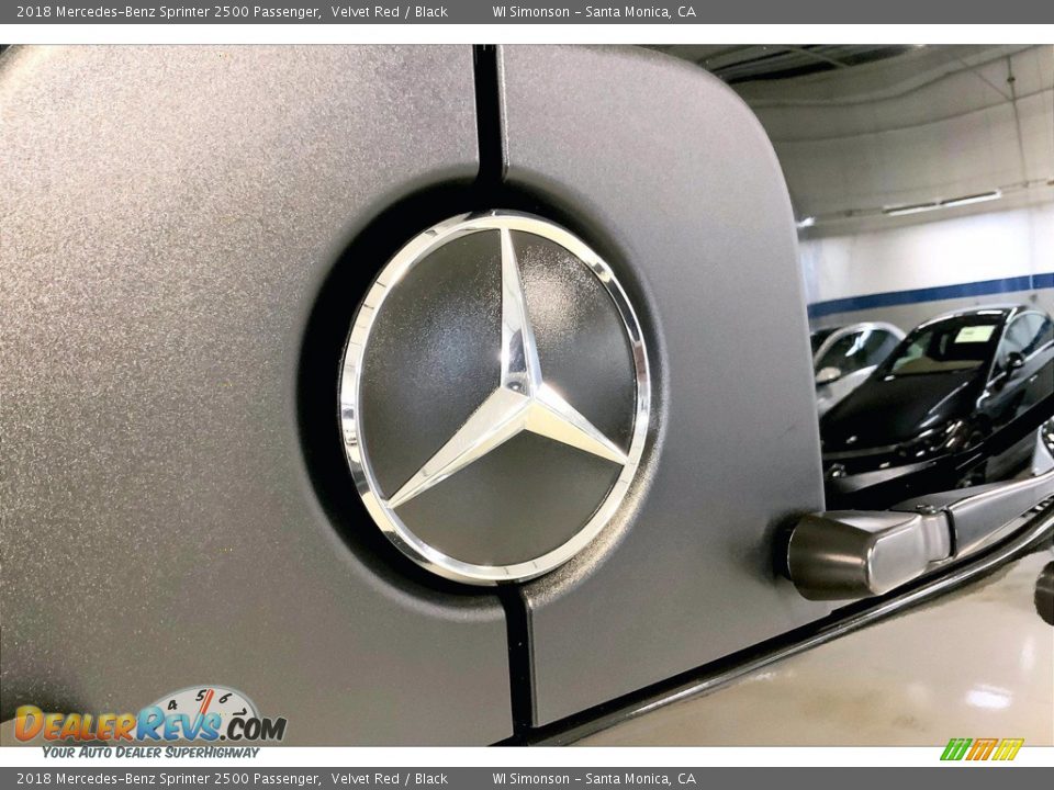 2018 Mercedes-Benz Sprinter 2500 Passenger Velvet Red / Black Photo #30