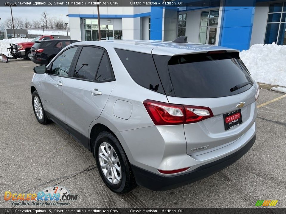 2021 Chevrolet Equinox LS Silver Ice Metallic / Medium Ash Gray Photo #3