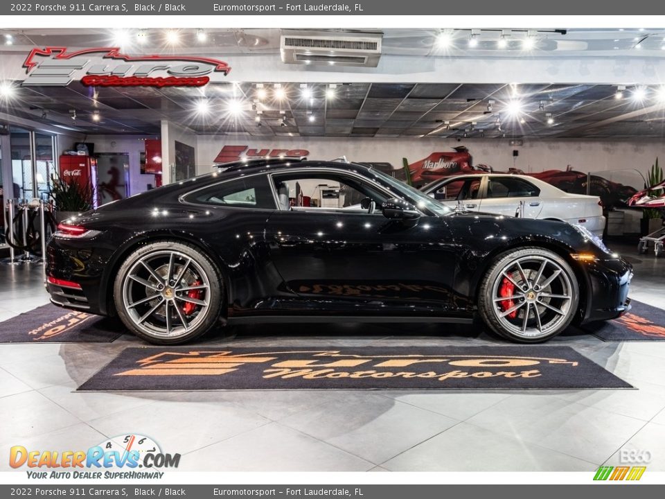 2022 Porsche 911 Carrera S Black / Black Photo #11