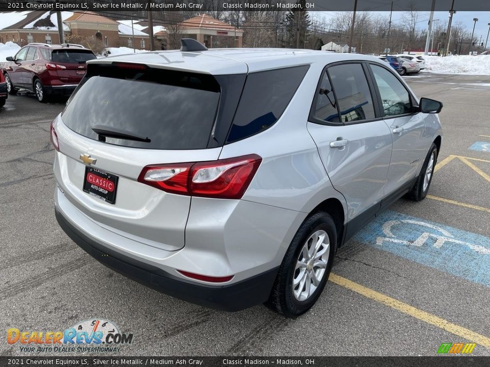 2021 Chevrolet Equinox LS Silver Ice Metallic / Medium Ash Gray Photo #4