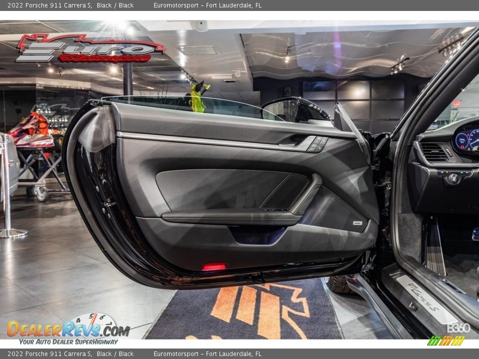 2022 Porsche 911 Carrera S Black / Black Photo #18