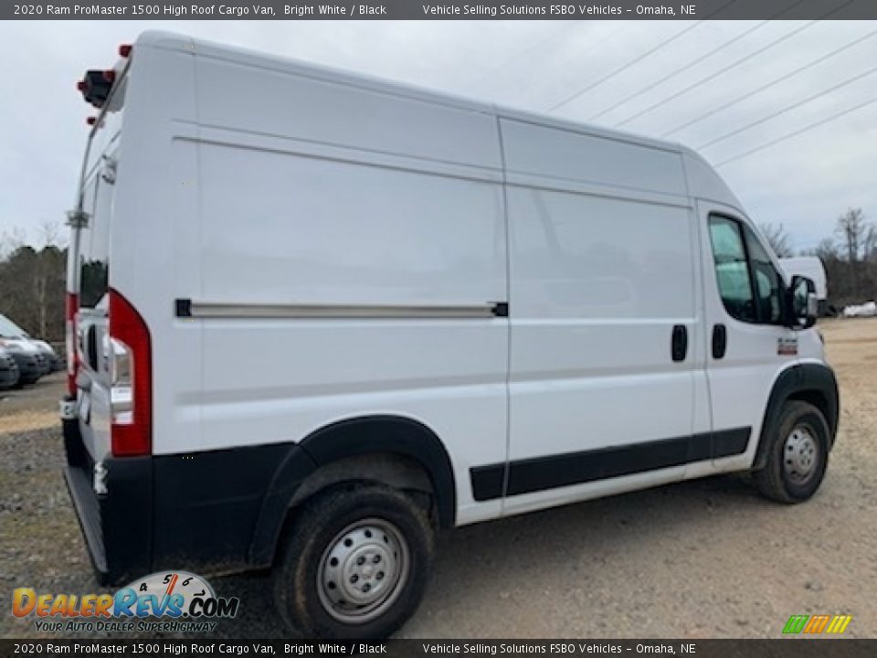 2020 Ram ProMaster 1500 High Roof Cargo Van Bright White / Black Photo #5