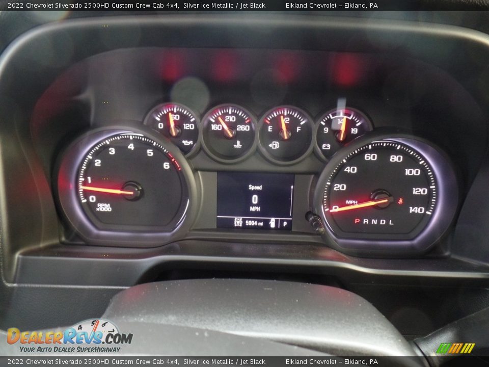 2022 Chevrolet Silverado 2500HD Custom Crew Cab 4x4 Gauges Photo #24