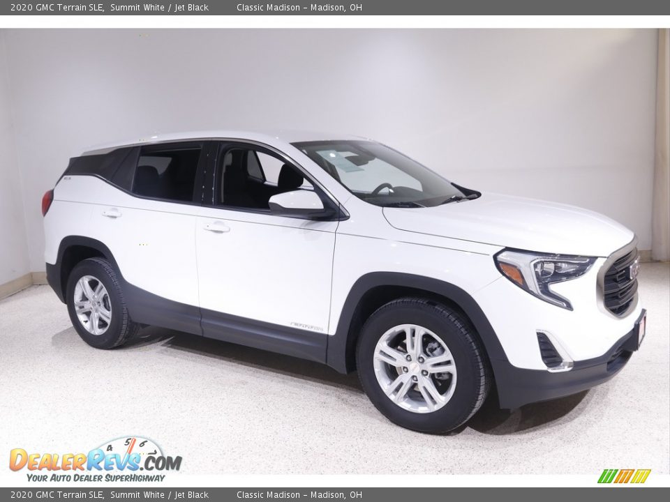 2020 GMC Terrain SLE Summit White / Jet Black Photo #1