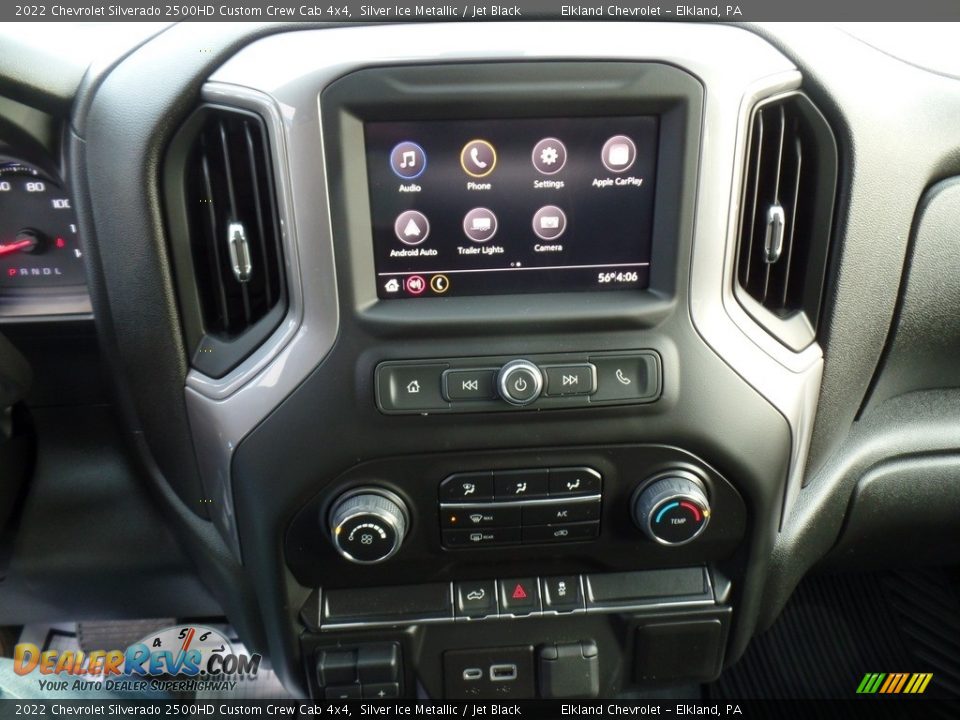 Controls of 2022 Chevrolet Silverado 2500HD Custom Crew Cab 4x4 Photo #25