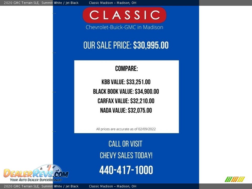 Dealer Info of 2020 GMC Terrain SLE Photo #2