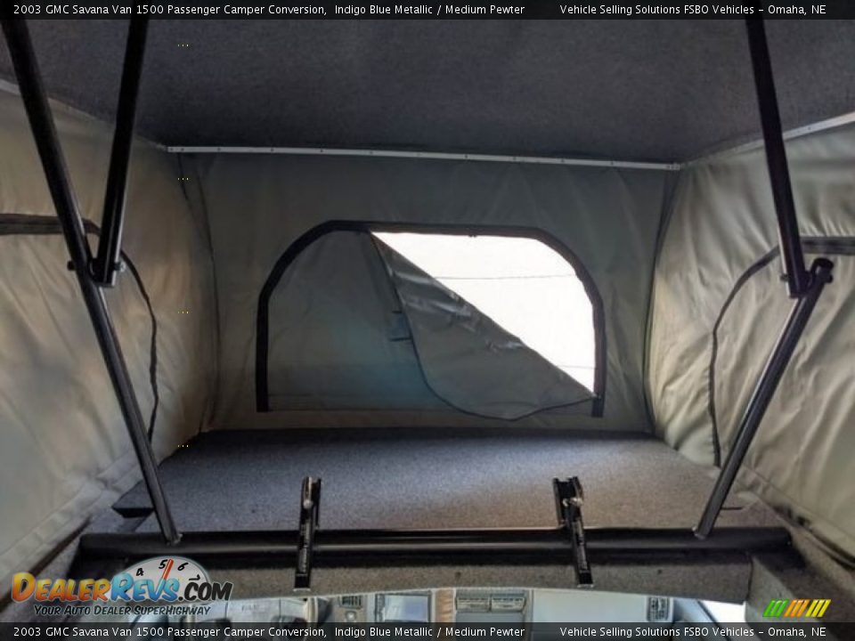 Medium Pewter Interior - 2003 GMC Savana Van 1500 Passenger Camper Conversion Photo #10
