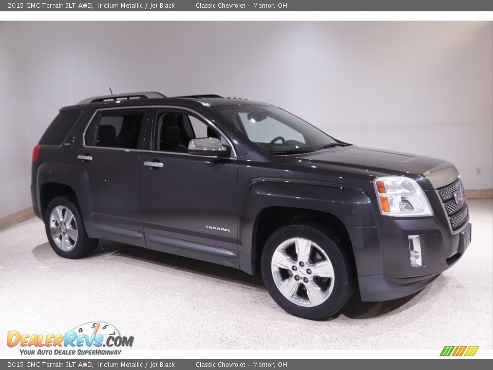 Iridium Metallic 2015 GMC Terrain SLT AWD Photo #1