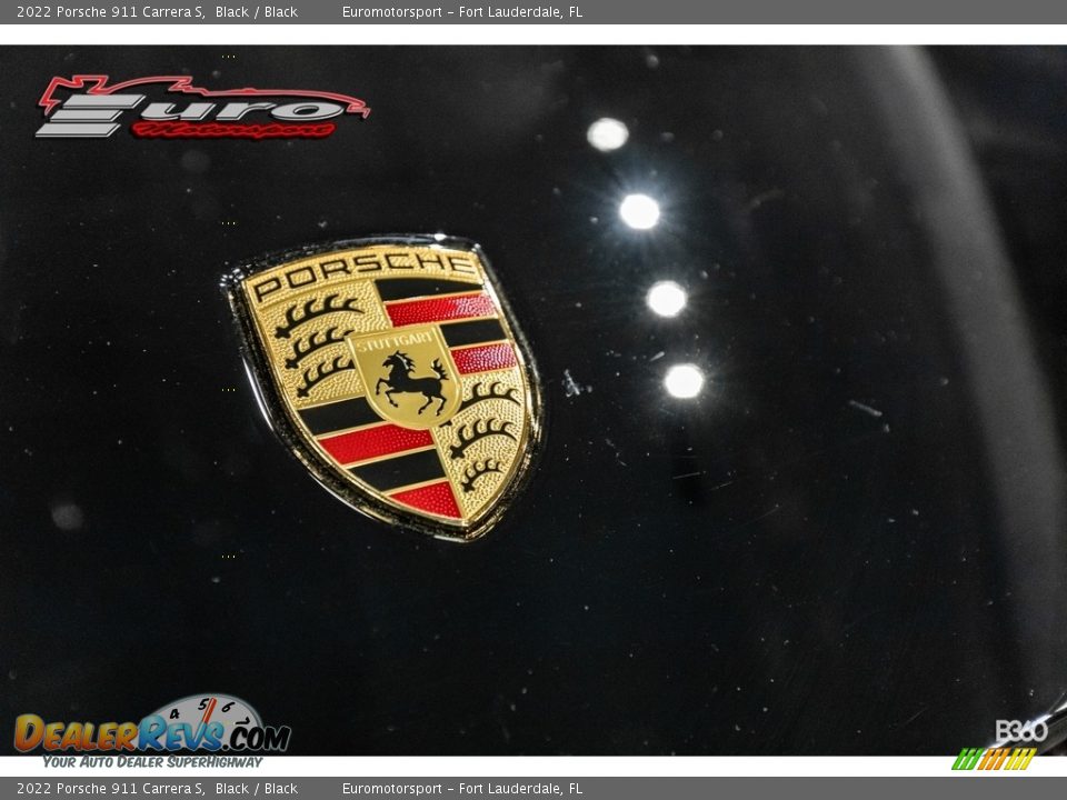 2022 Porsche 911 Carrera S Black / Black Photo #37