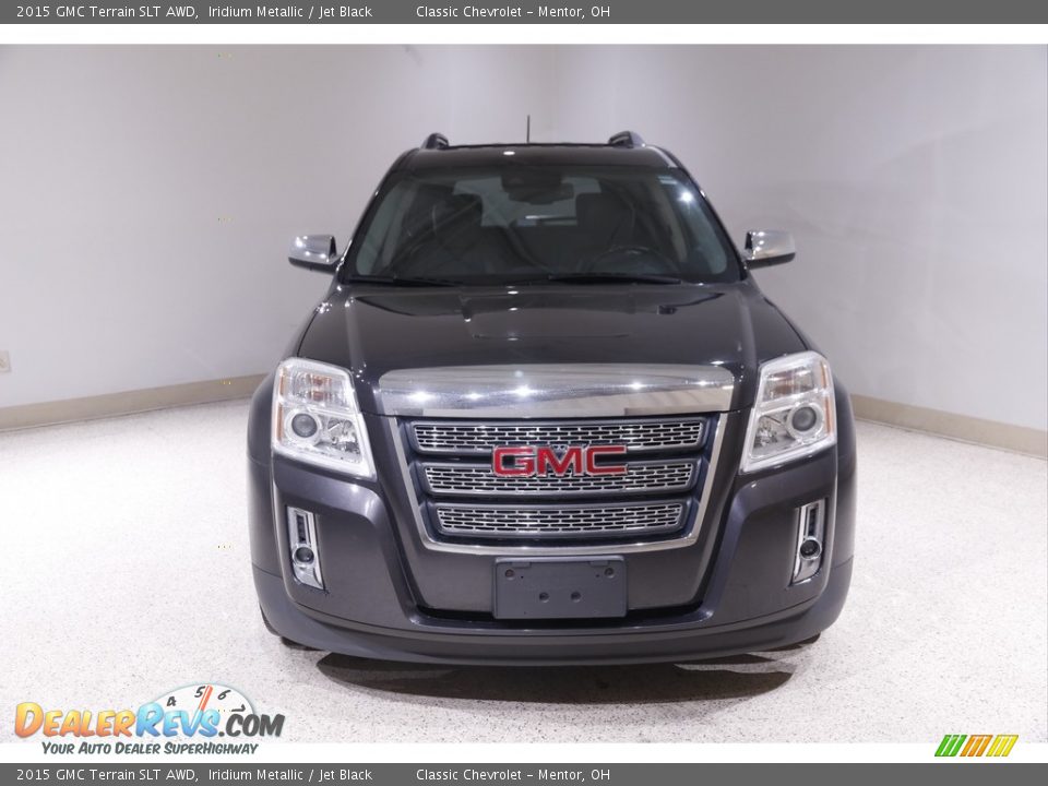 2015 GMC Terrain SLT AWD Iridium Metallic / Jet Black Photo #2