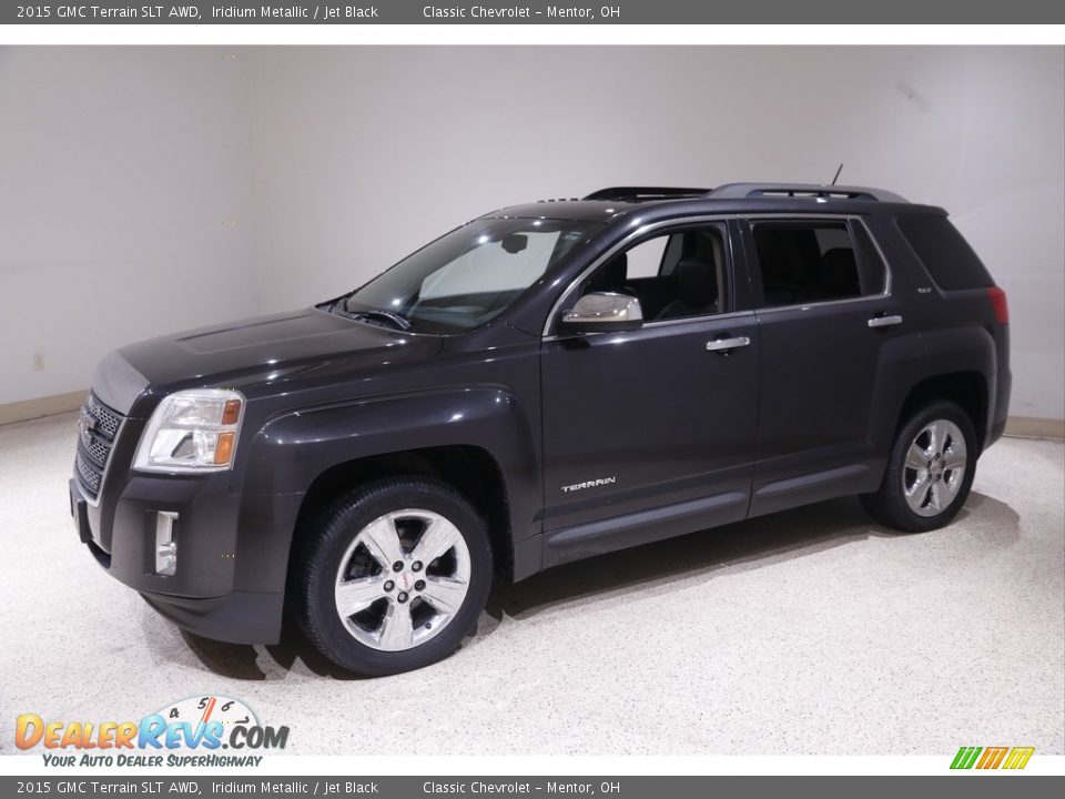 Front 3/4 View of 2015 GMC Terrain SLT AWD Photo #3