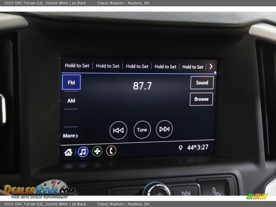 2020 GMC Terrain SLE Summit White / Jet Black Photo #11