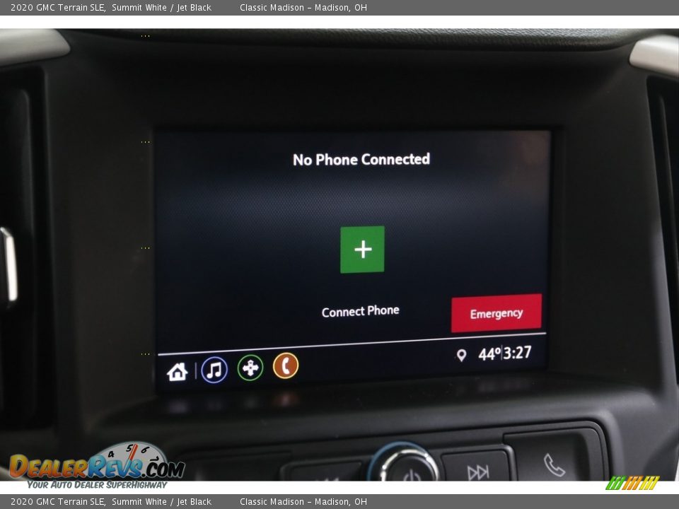 2020 GMC Terrain SLE Summit White / Jet Black Photo #12