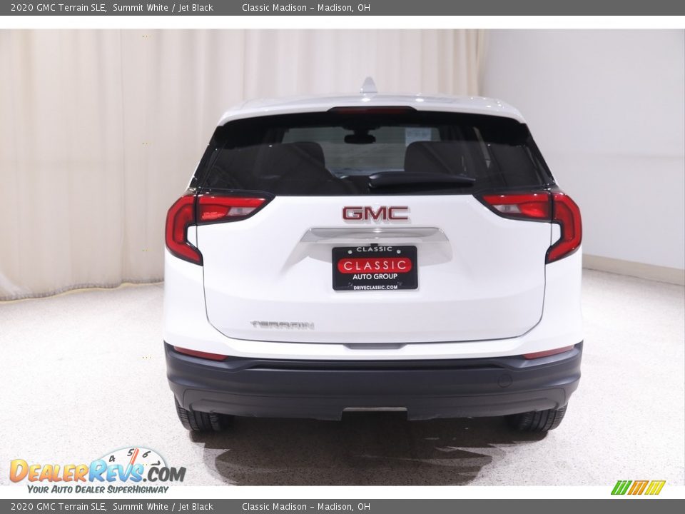 2020 GMC Terrain SLE Summit White / Jet Black Photo #18