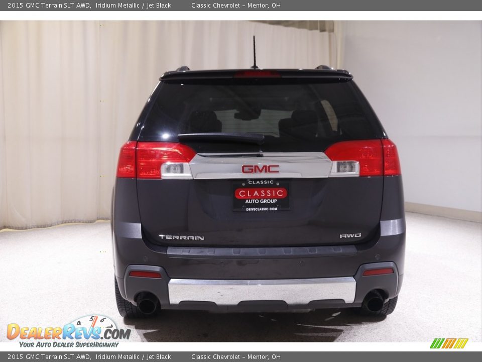 2015 GMC Terrain SLT AWD Iridium Metallic / Jet Black Photo #16