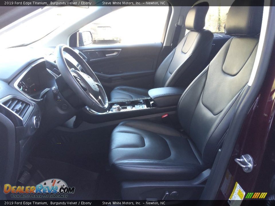 2019 Ford Edge Titanium Burgundy Velvet / Ebony Photo #11