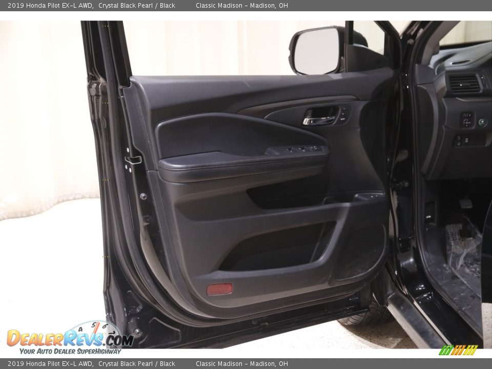 2019 Honda Pilot EX-L AWD Crystal Black Pearl / Black Photo #4
