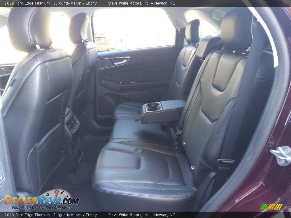 2019 Ford Edge Titanium Burgundy Velvet / Ebony Photo #13