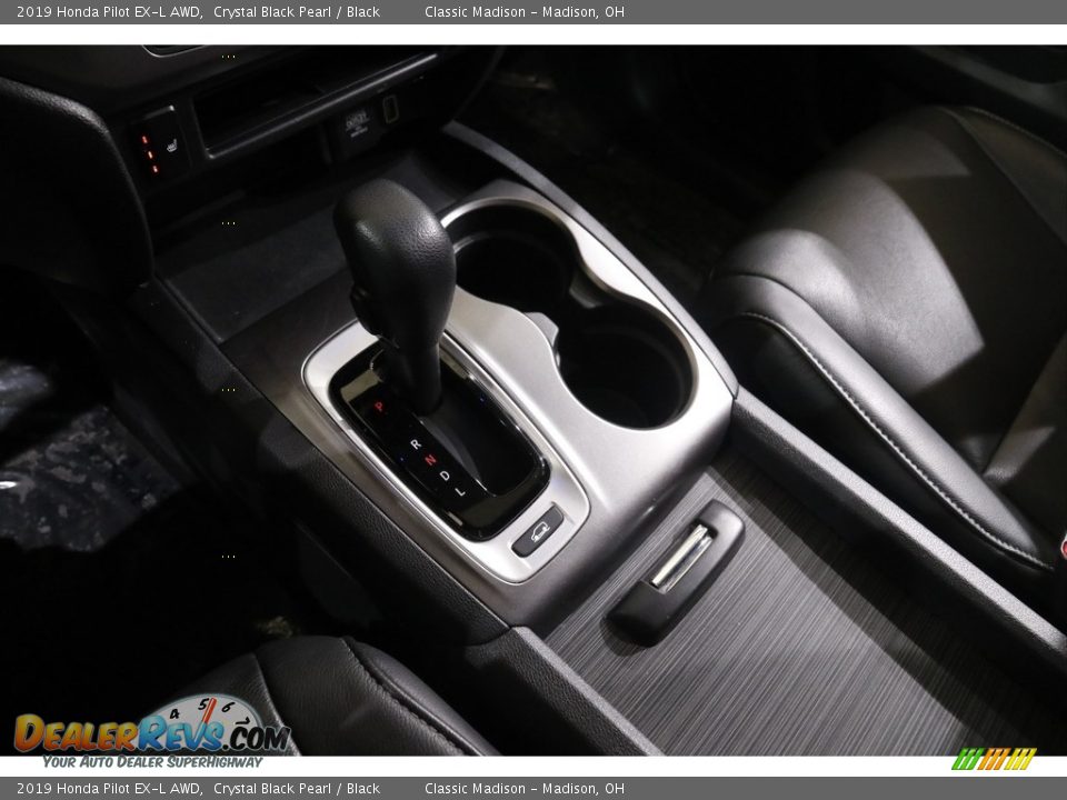 2019 Honda Pilot EX-L AWD Crystal Black Pearl / Black Photo #15