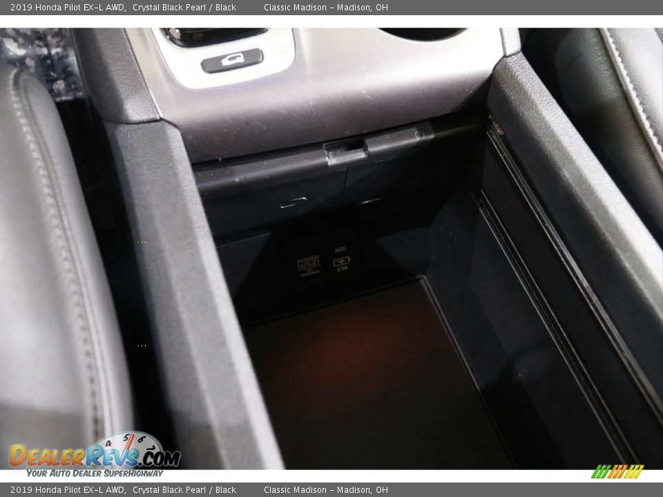 2019 Honda Pilot EX-L AWD Crystal Black Pearl / Black Photo #16